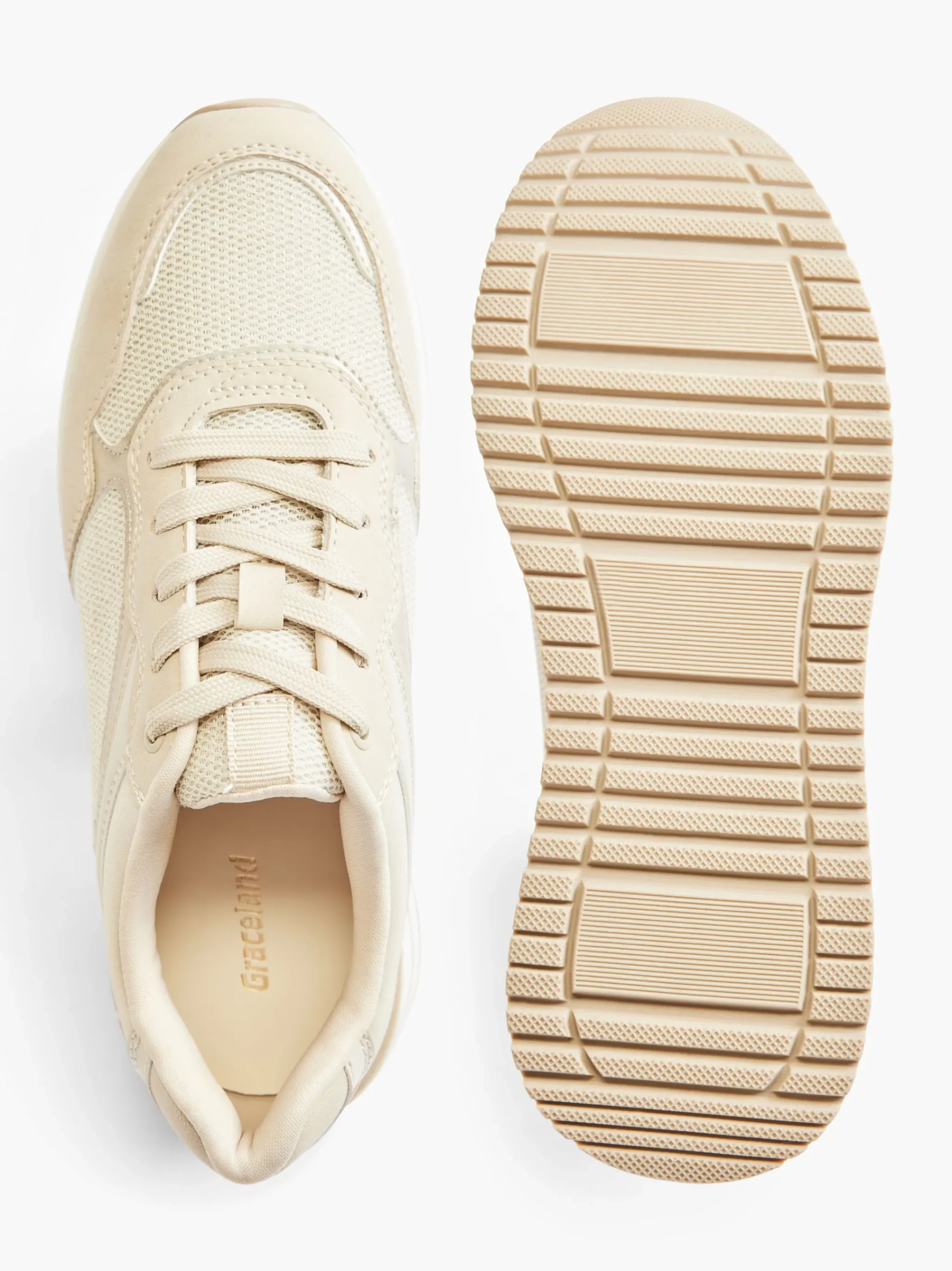 New Graceland Chunky sneaker Beige