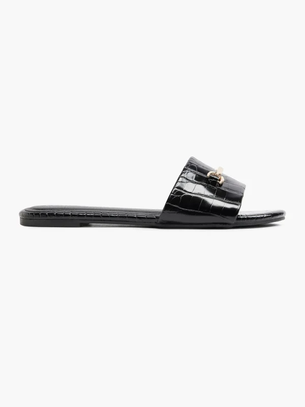 Cheap Vero Moda Ciabatta aperta dietro Nero