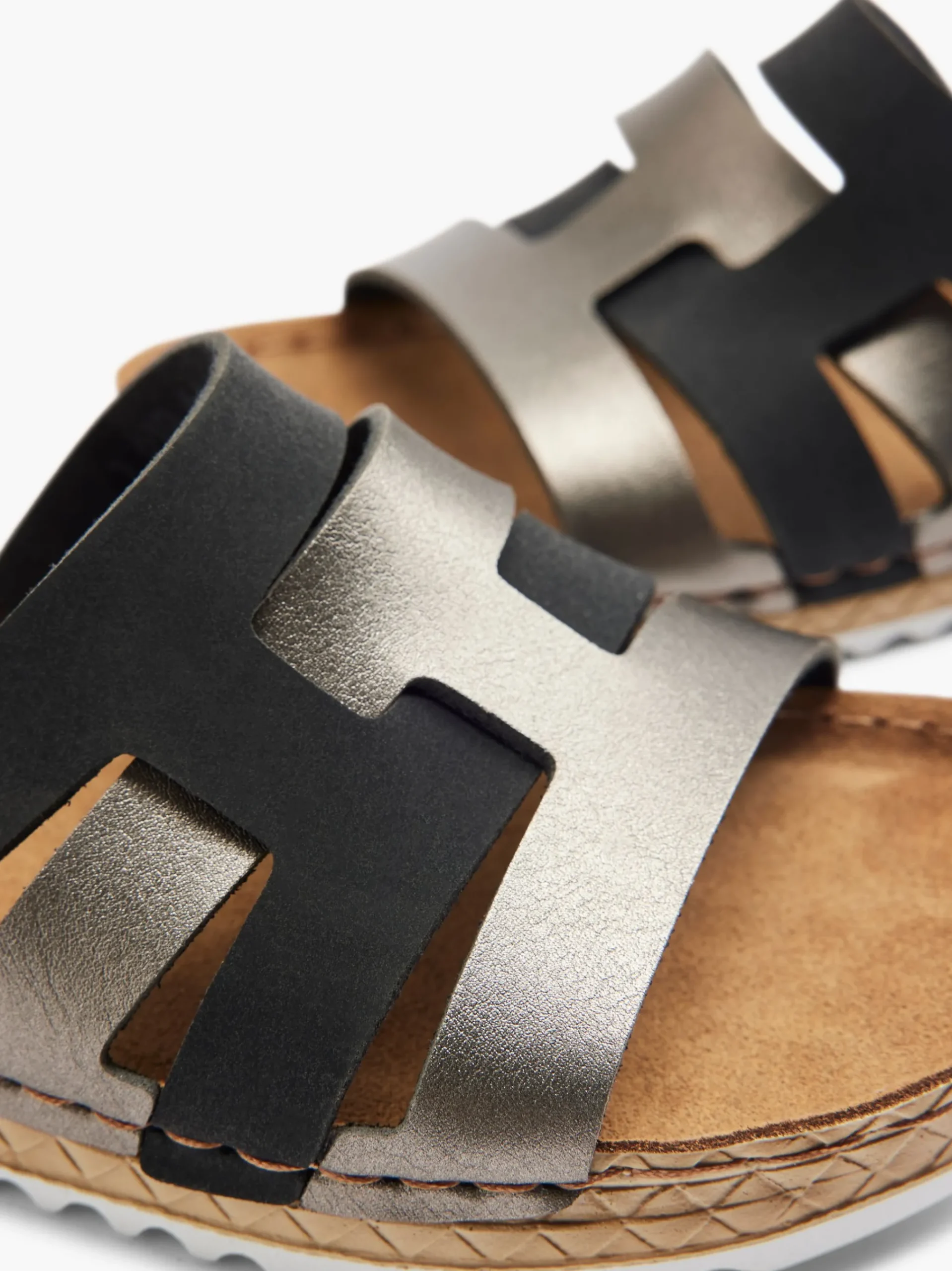 Online Easy Street Ciabatta aperta dietro Nero