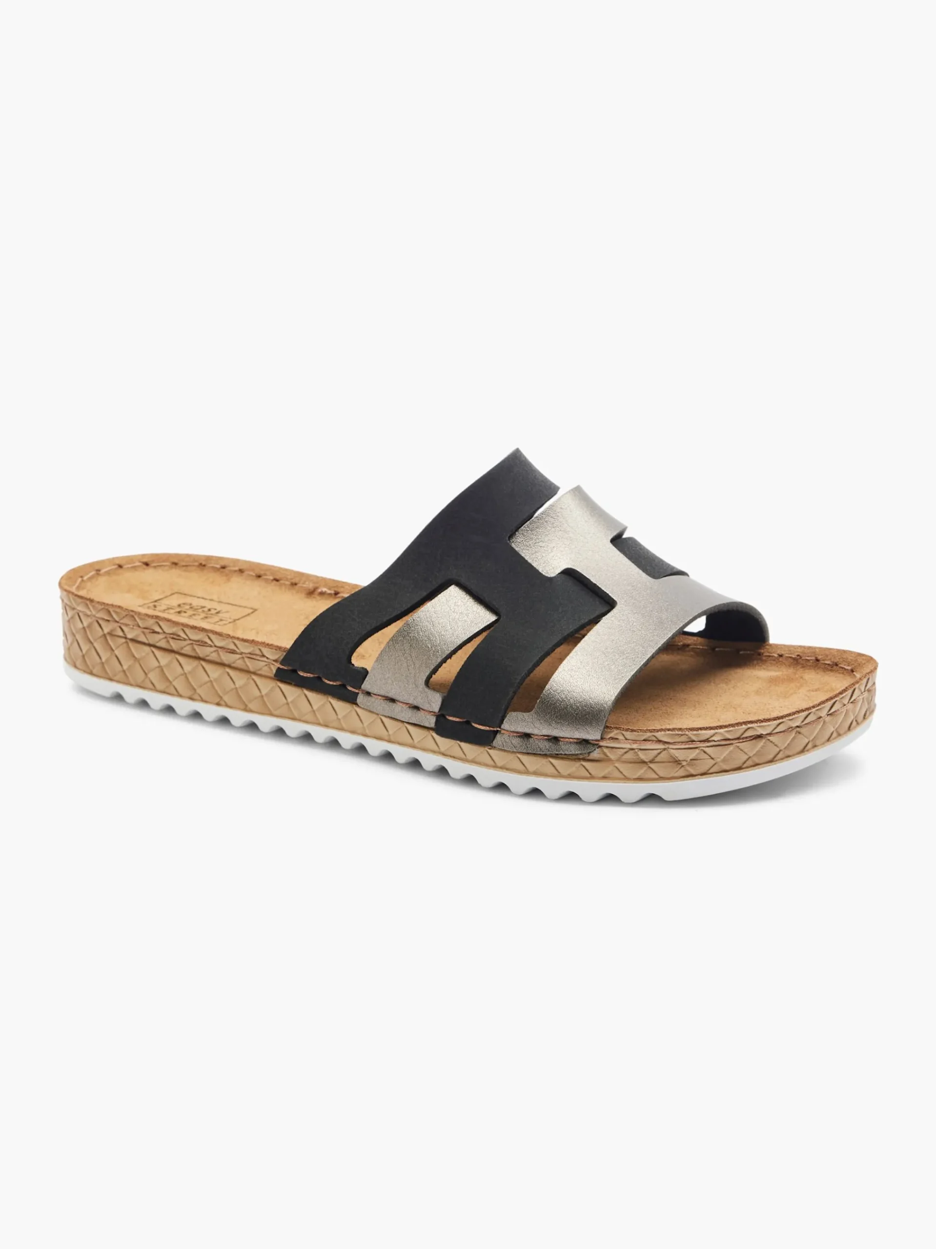 Online Easy Street Ciabatta aperta dietro Nero