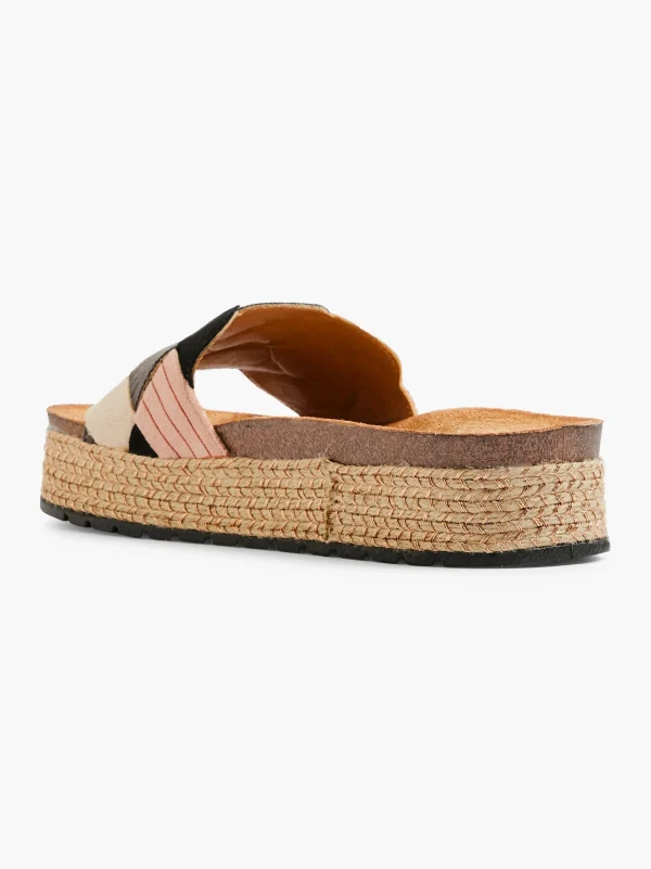 Cheap Graceland Ciabatta con plantare profondo Nero