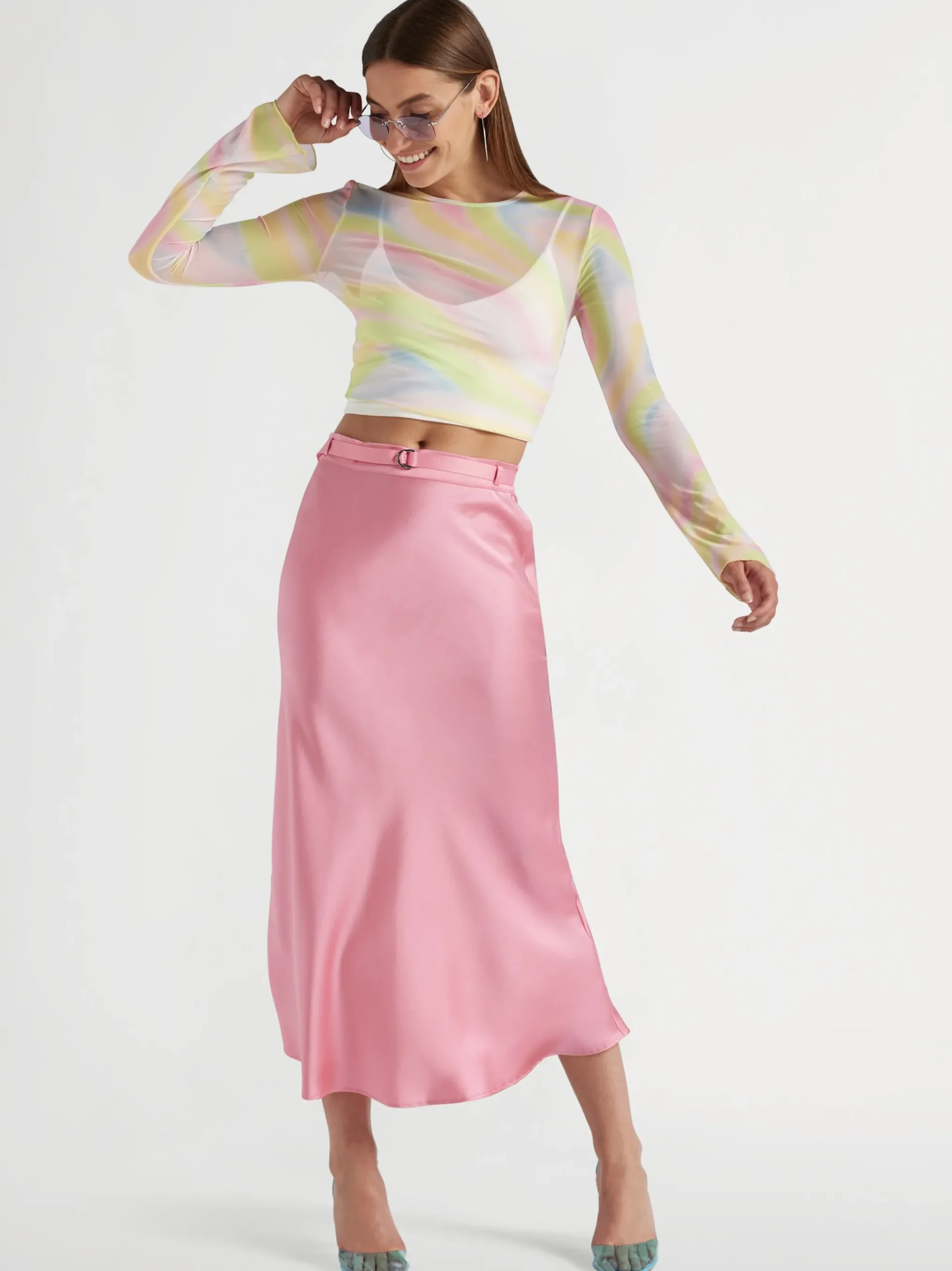 Fashion Catwalk Décolleté Blu