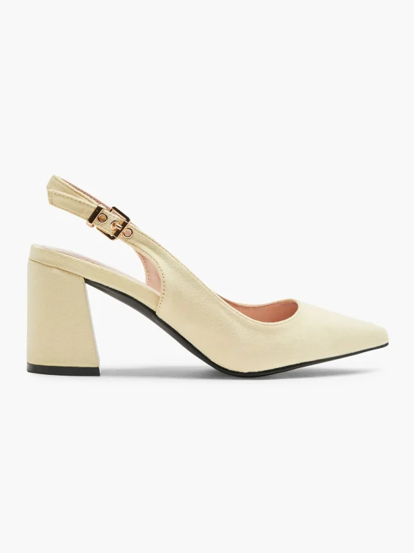 Best Catwalk Décolleté con cinturino Giallo