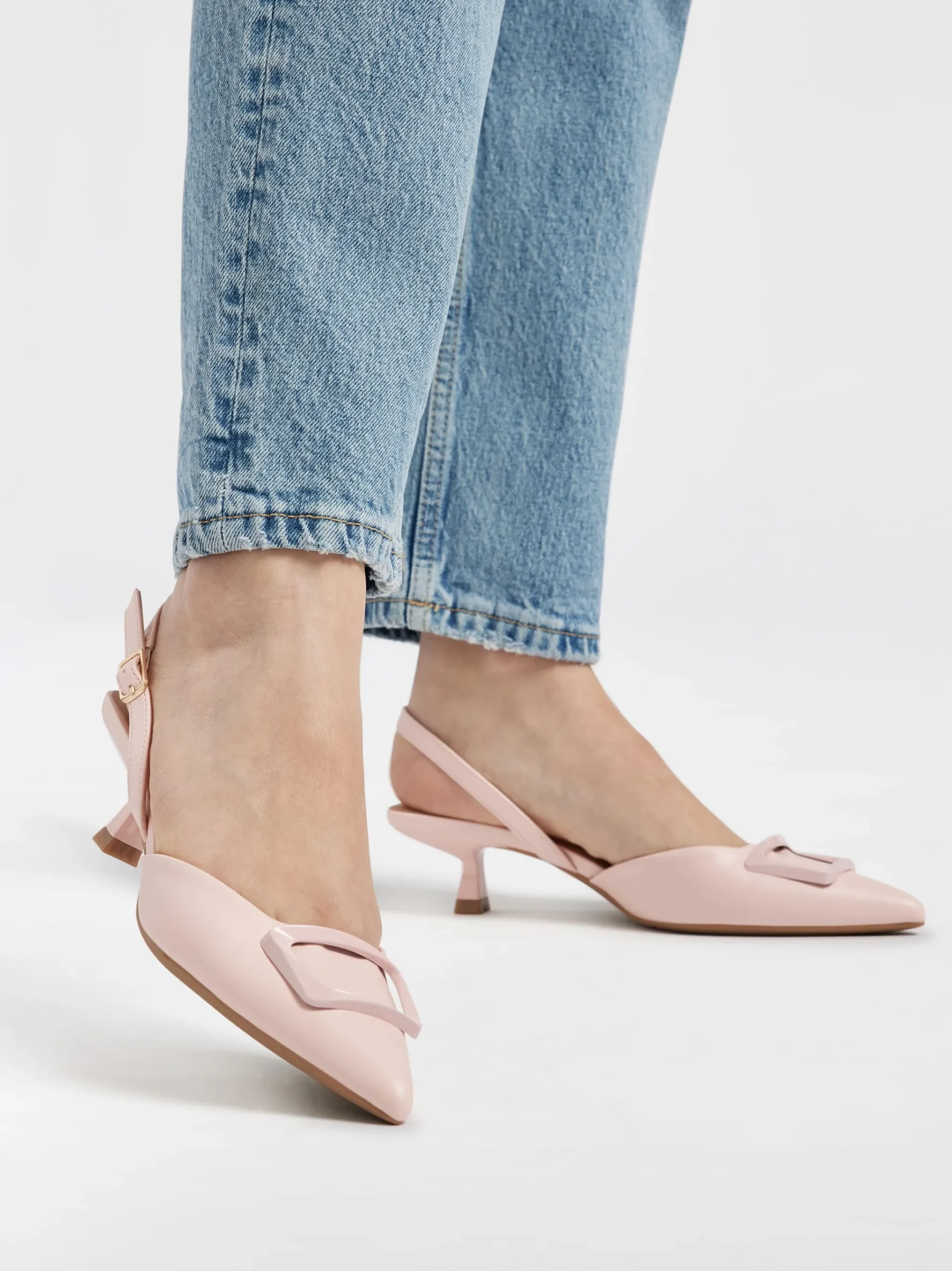 Discount Graceland Décolleté con cinturino Rosa