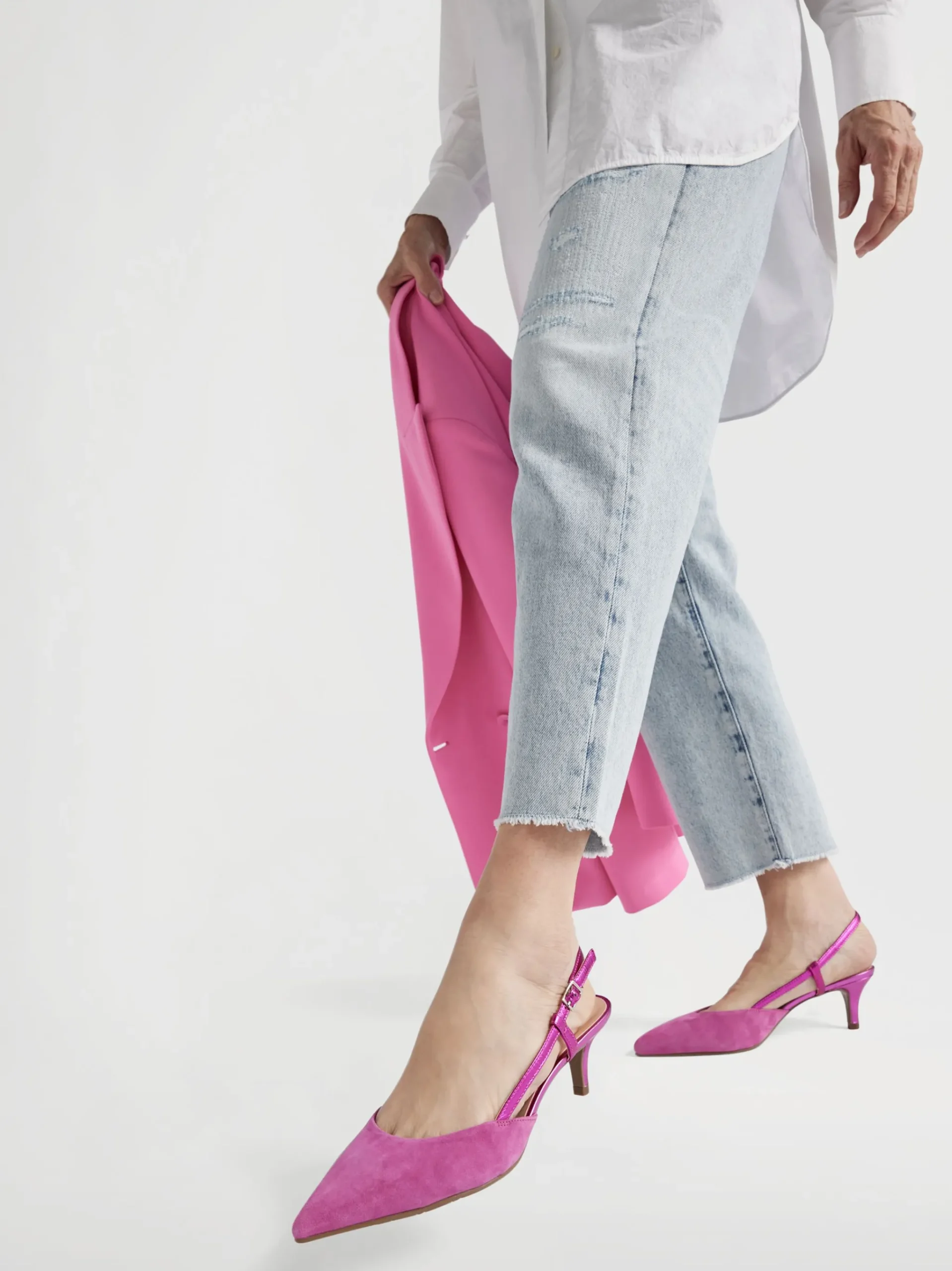 Discount 5th Avenue Décolleté con cinturino Fucsia