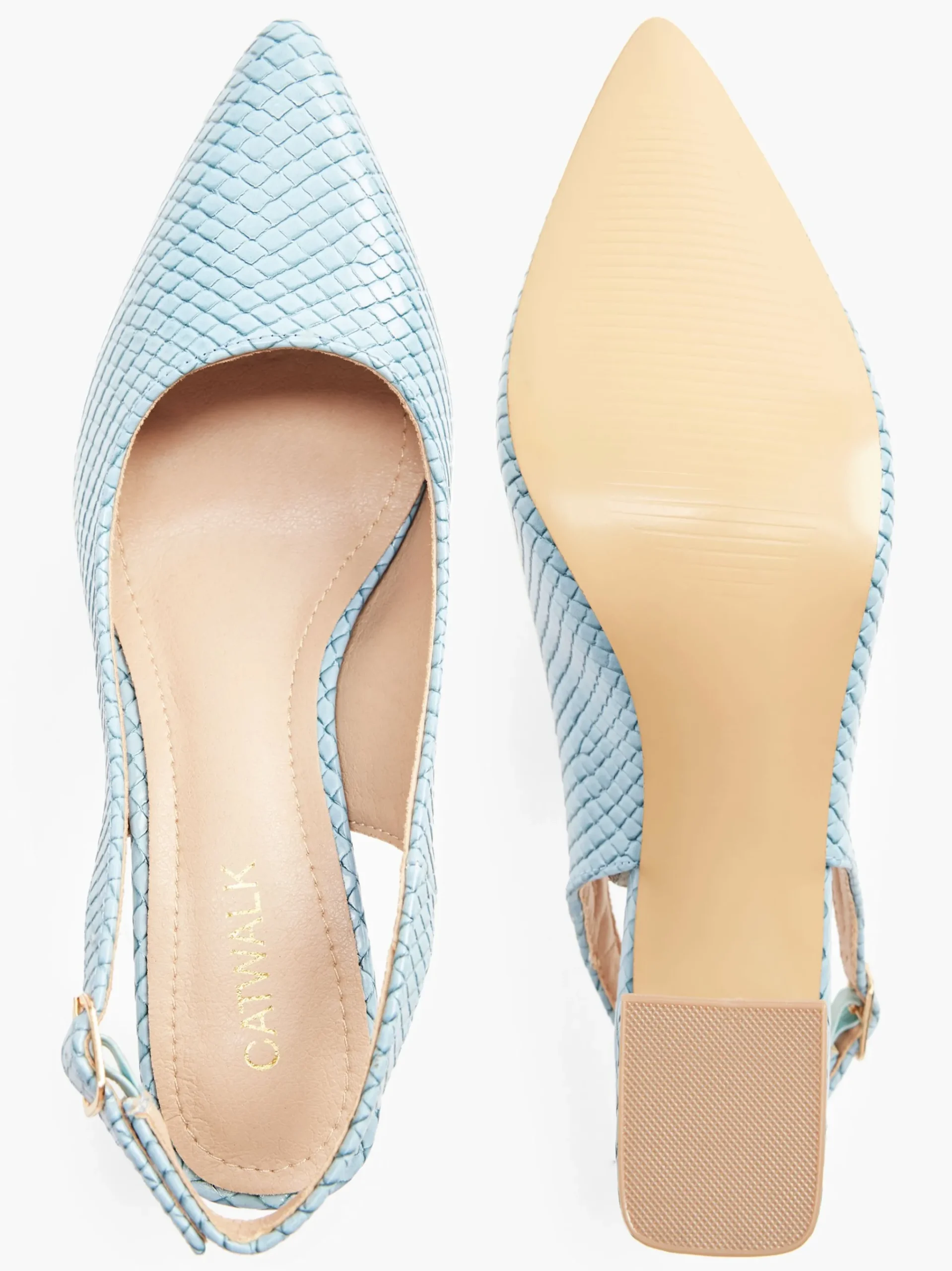 Hot Catwalk Décolleté con cinturino Blu