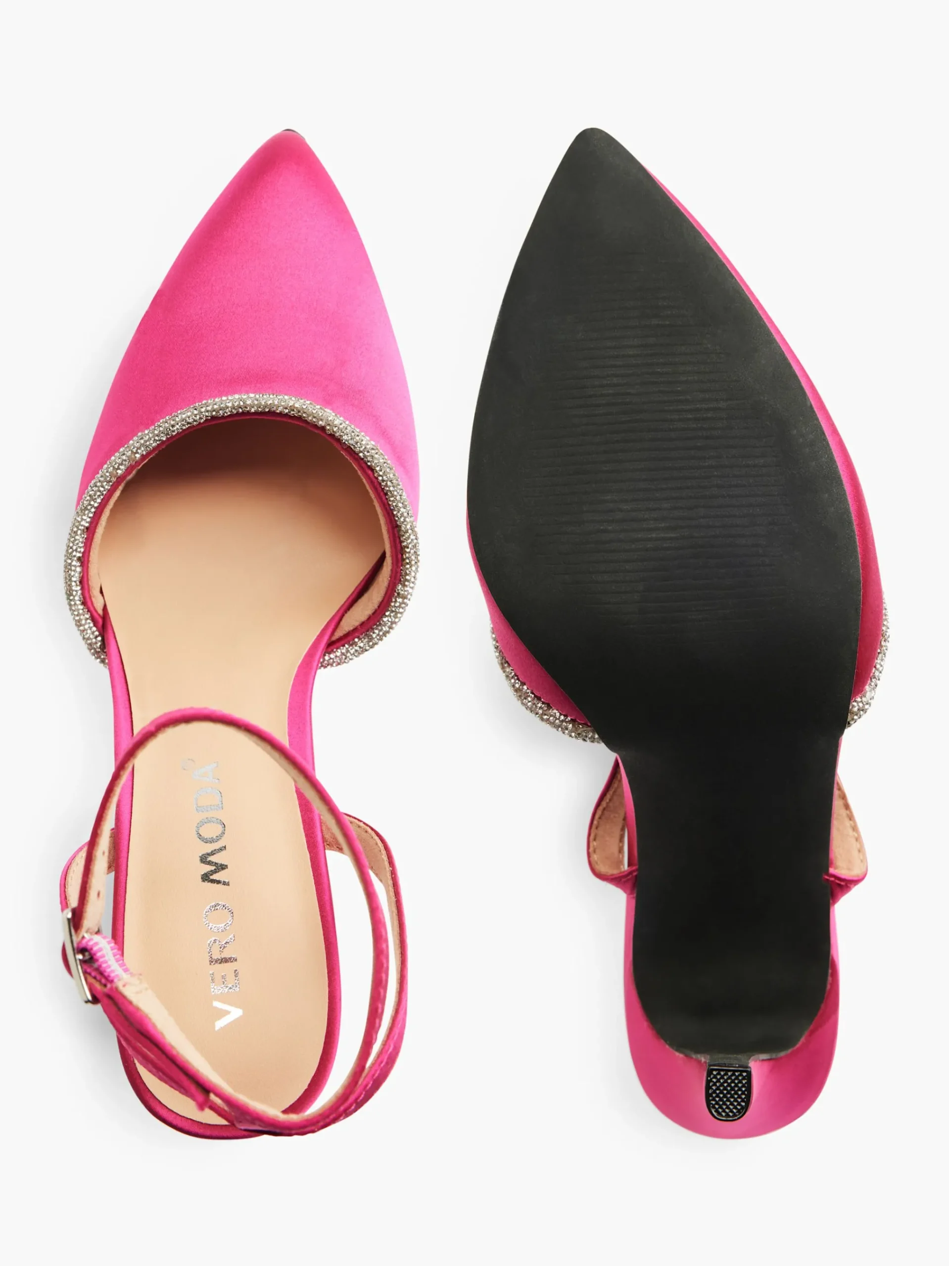 Hot Vero Moda Décolleté con cinturino Rosa