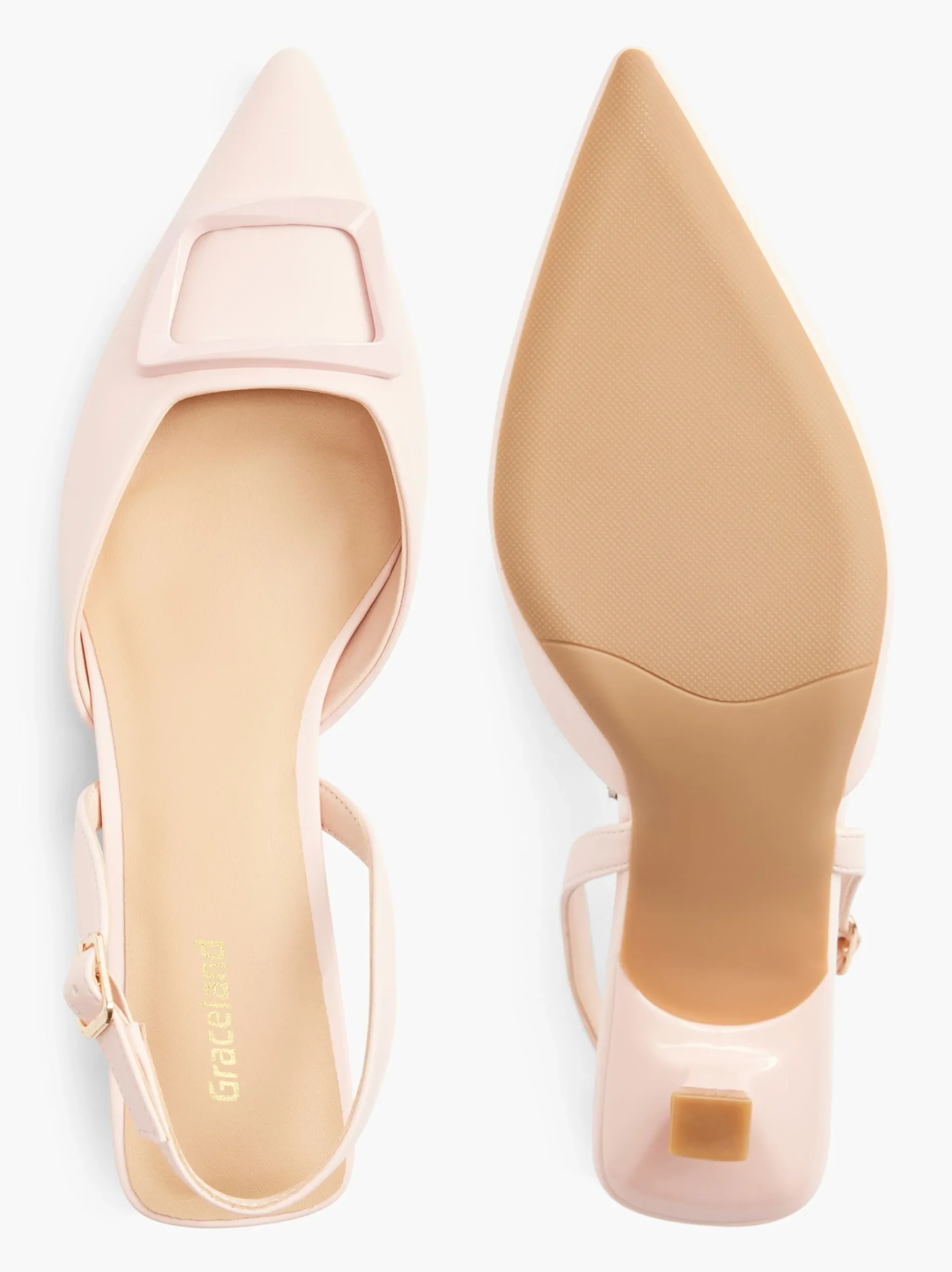 Discount Graceland Décolleté con cinturino Rosa