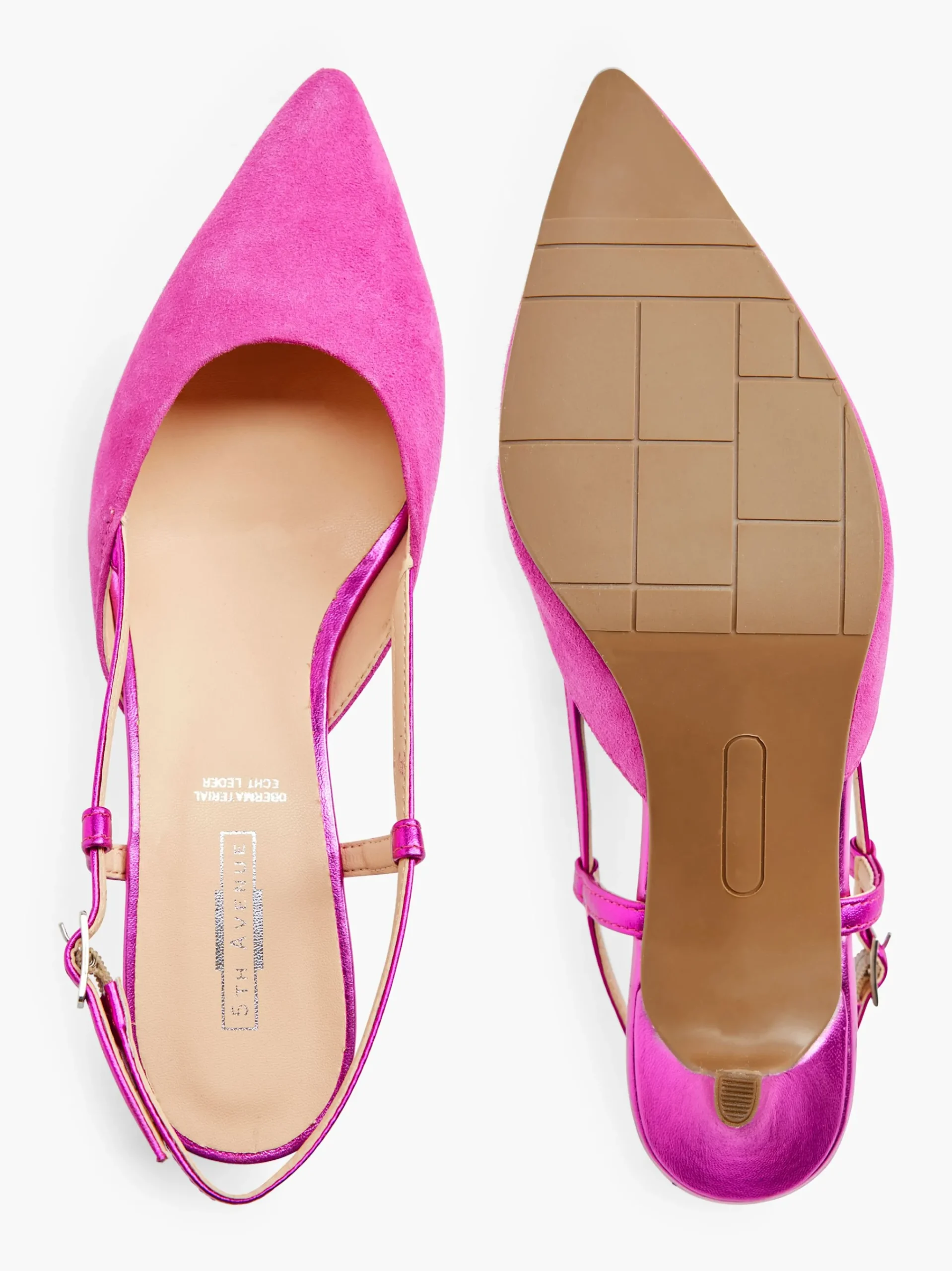 Discount 5th Avenue Décolleté con cinturino Fucsia