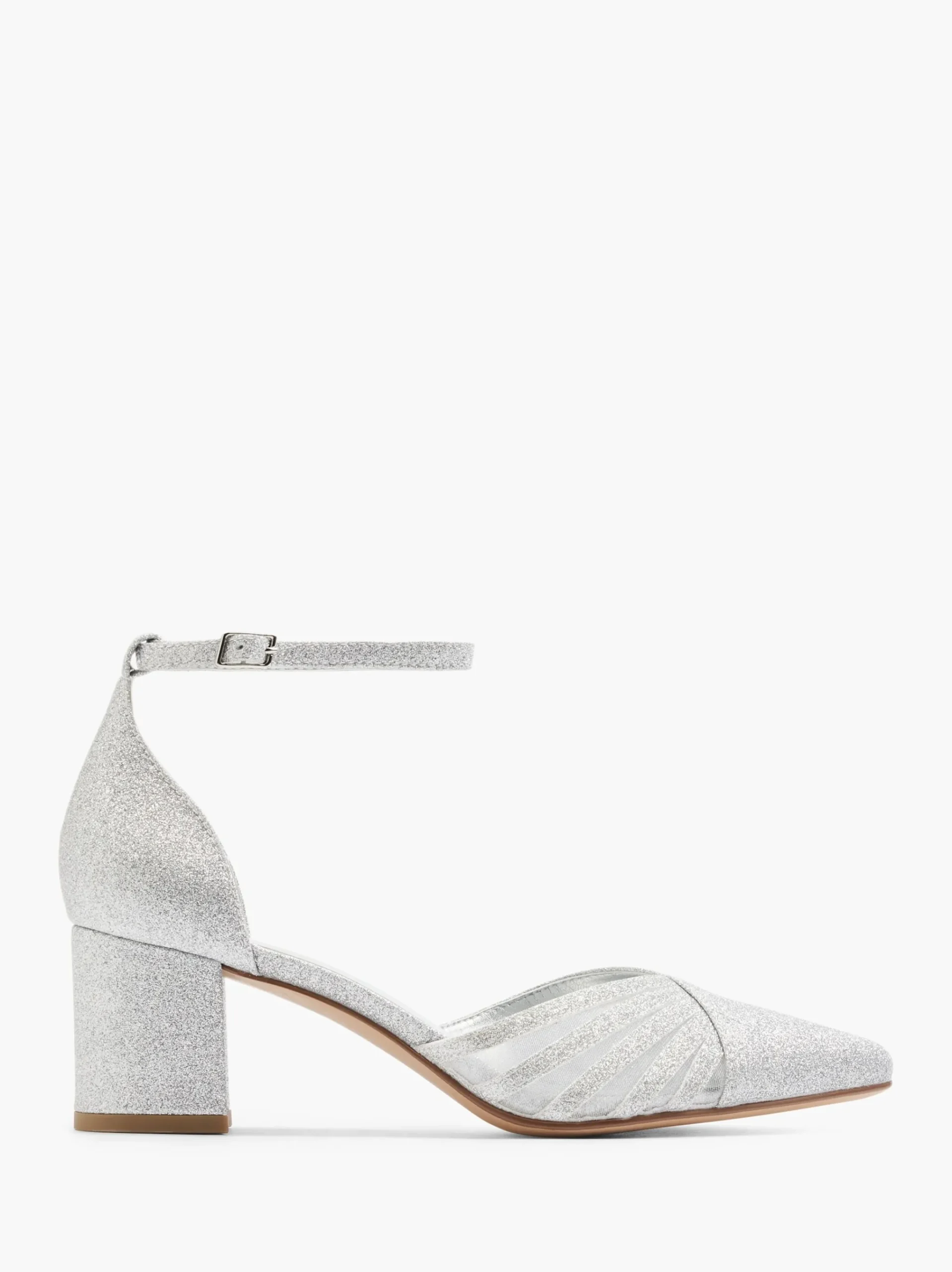 Online Catwalk Décolleté con fibbia Argento