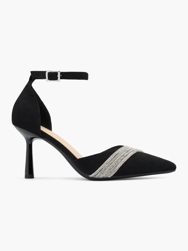 Flash Sale Catwalk Décolleté con fibbia Nero