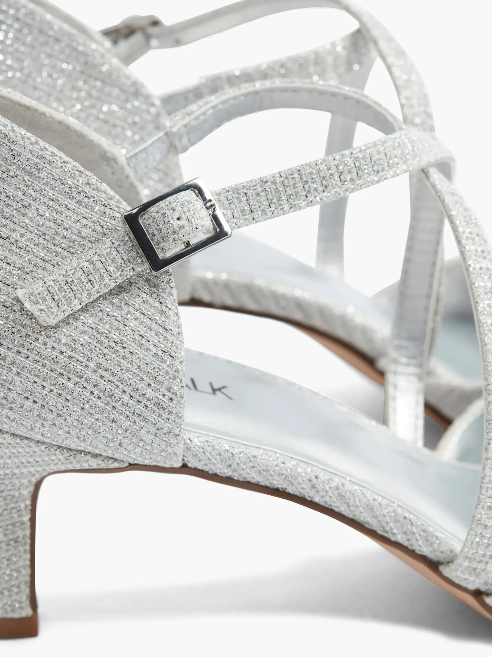 Discount Catwalk Décolleté con fibbia Argento