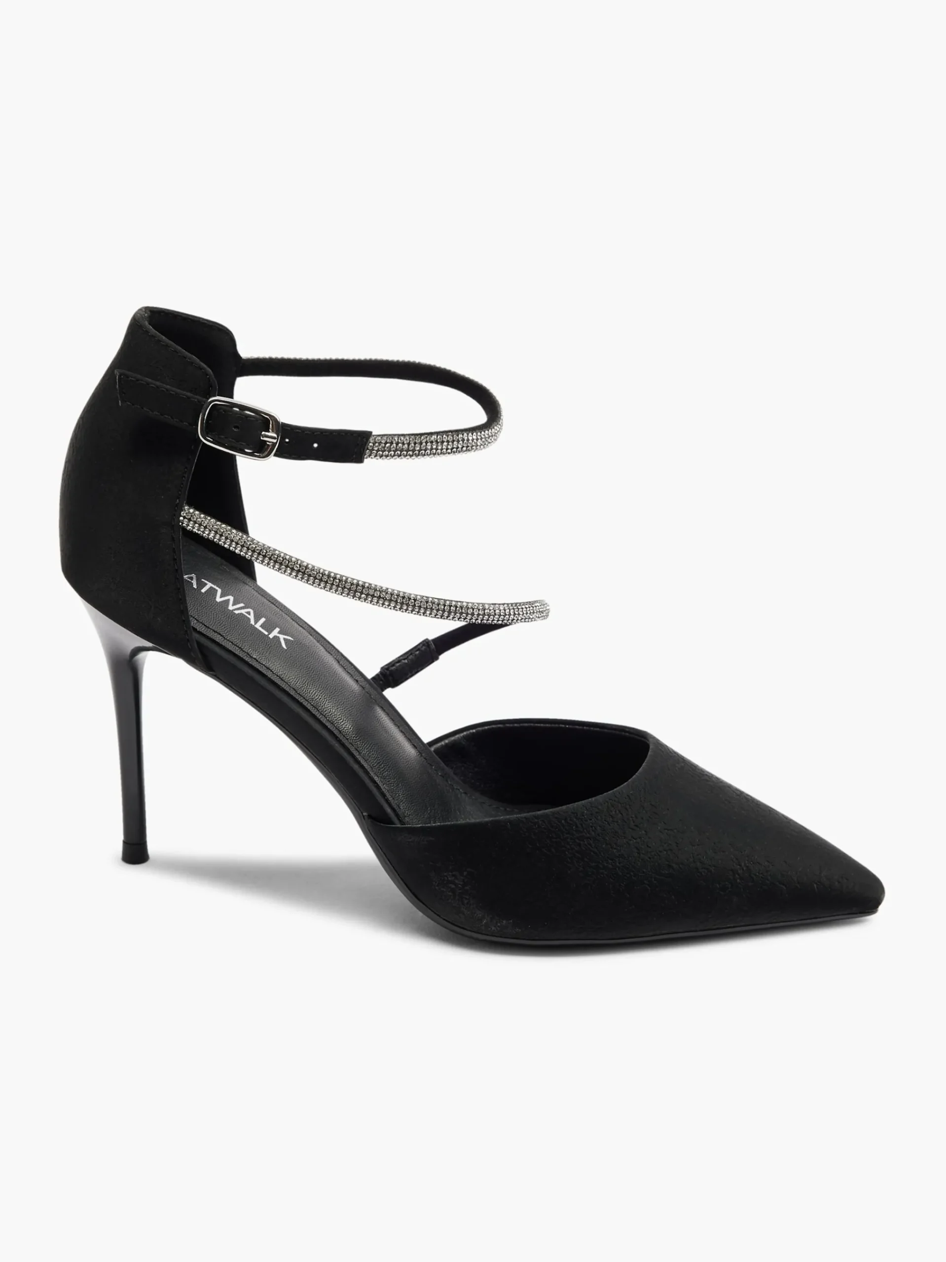 Discount Catwalk Décolleté con fibbia Nero