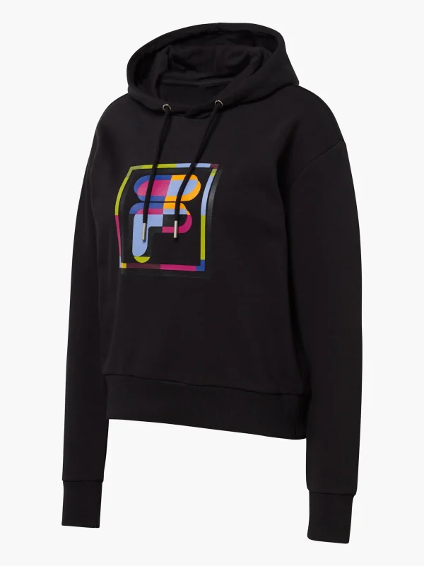 Outlet FILA Felpa con cappuccio Nero