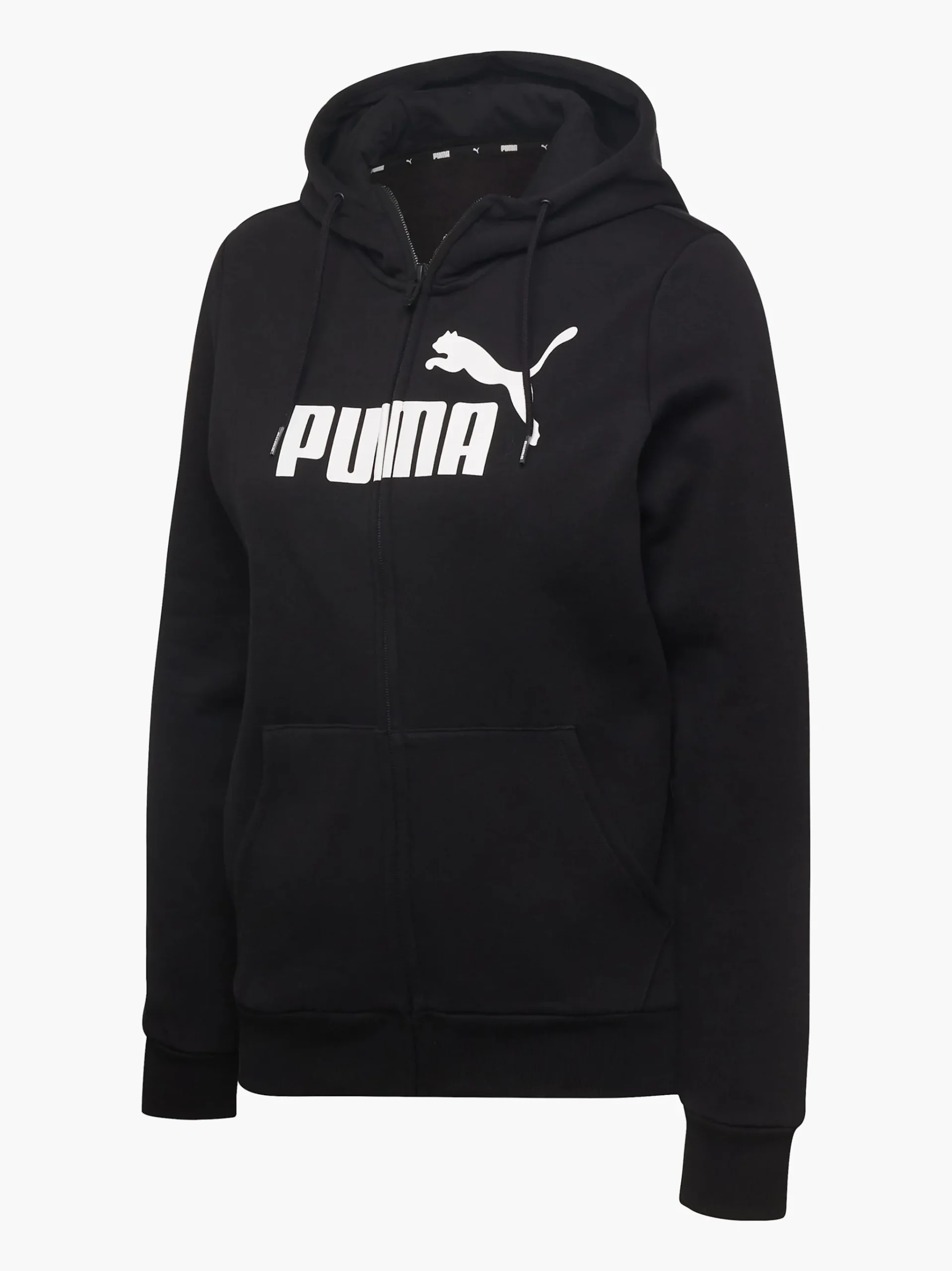 Sale PUMA Felpa con cappuccio Nero