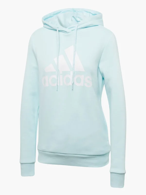Shop adidas Felpa con cappuccio Azzurro