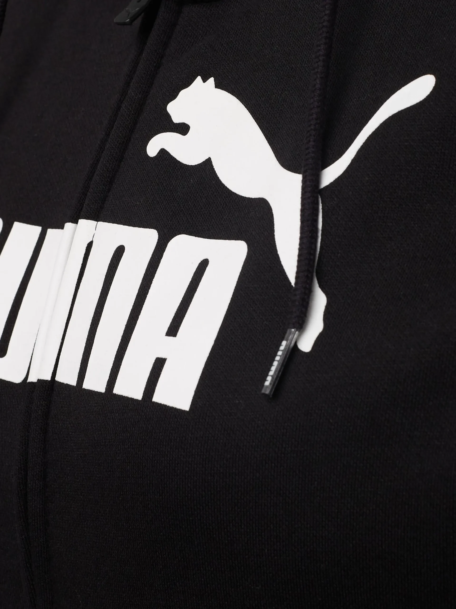 Sale PUMA Felpa con cappuccio Nero