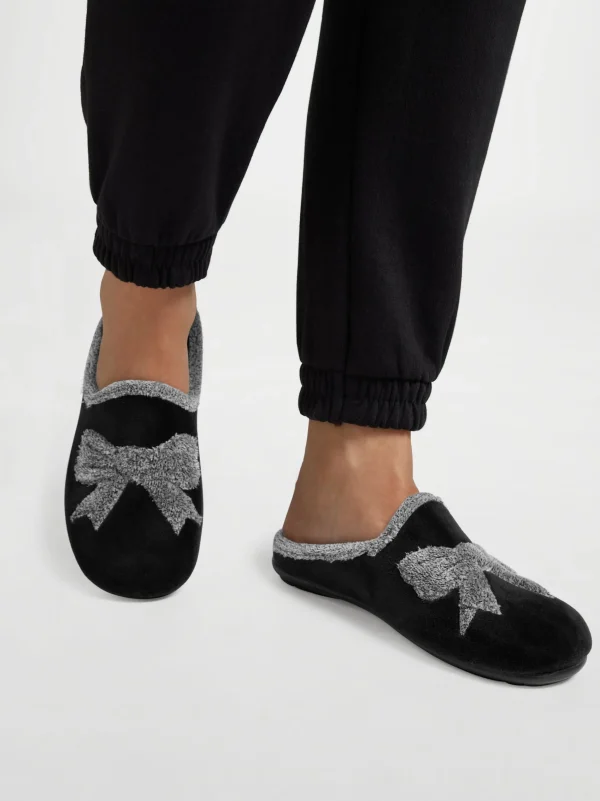 New Casa mia Pantofola da casa Nero