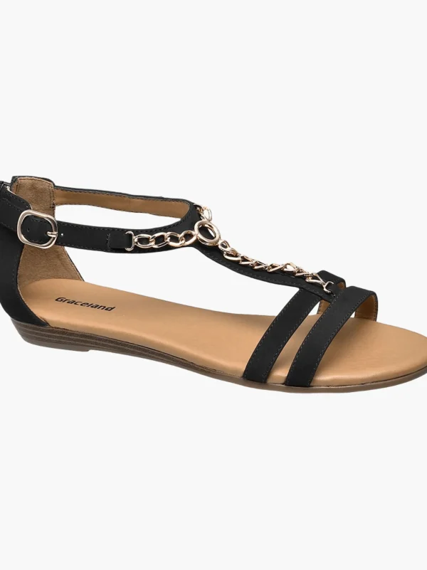 Hot Graceland Sandalo Nero