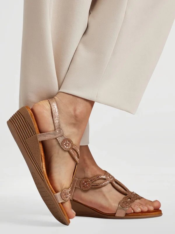 Flash Sale Graceland Sandalo Oro Rosa