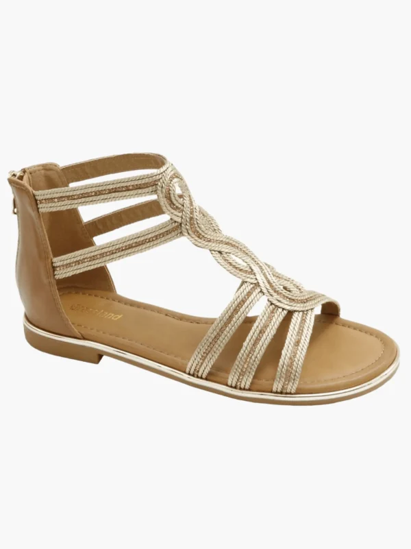 Discount Graceland Sandalo Marrone