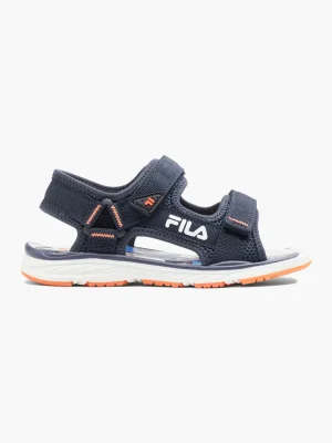 Cheap FILA Sandalo Blu Scuro
