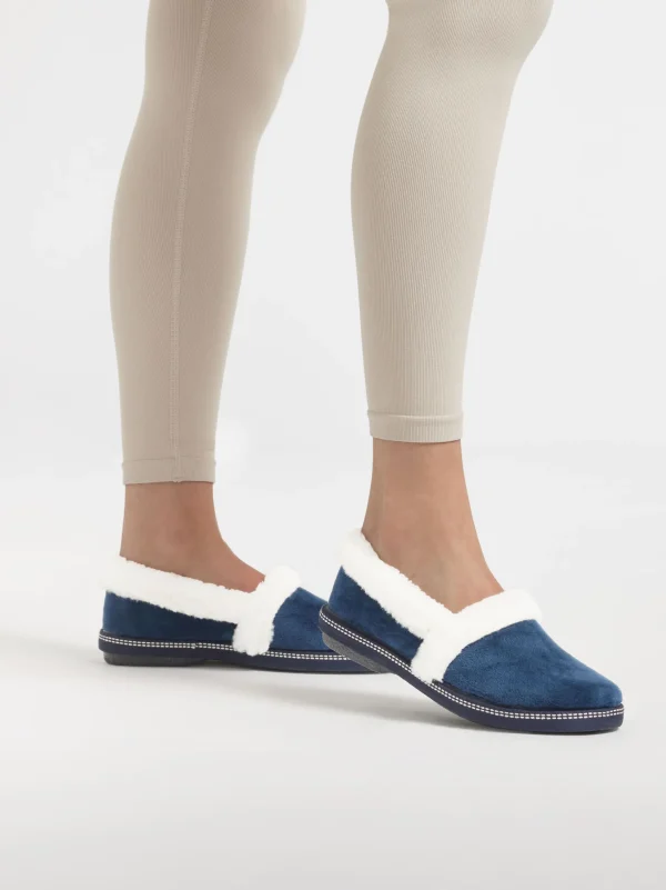 Cheap Casa mia Scarpa da casa Blu