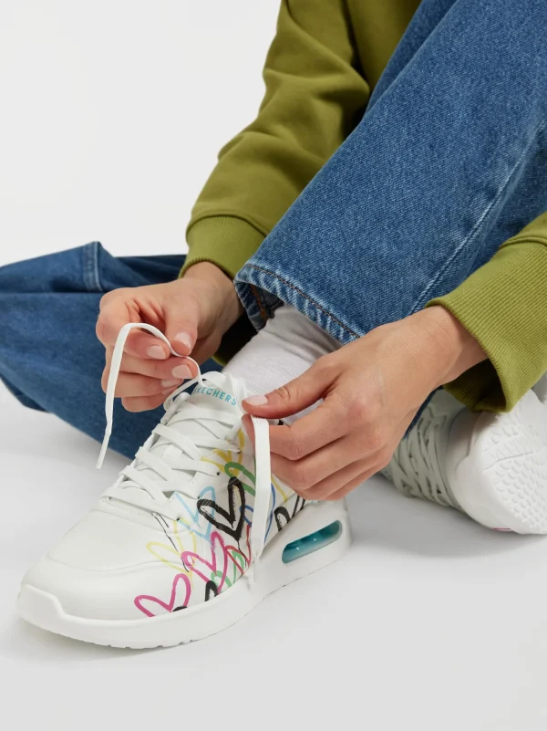 Fashion Skechers Sneaker Bianco