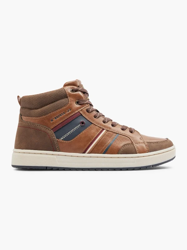 Cheap Memphis One Sneaker alta Marrone