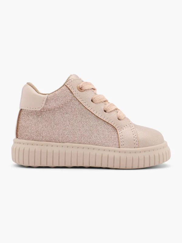 Fashion Cupcake Couture Sneaker alta Beige