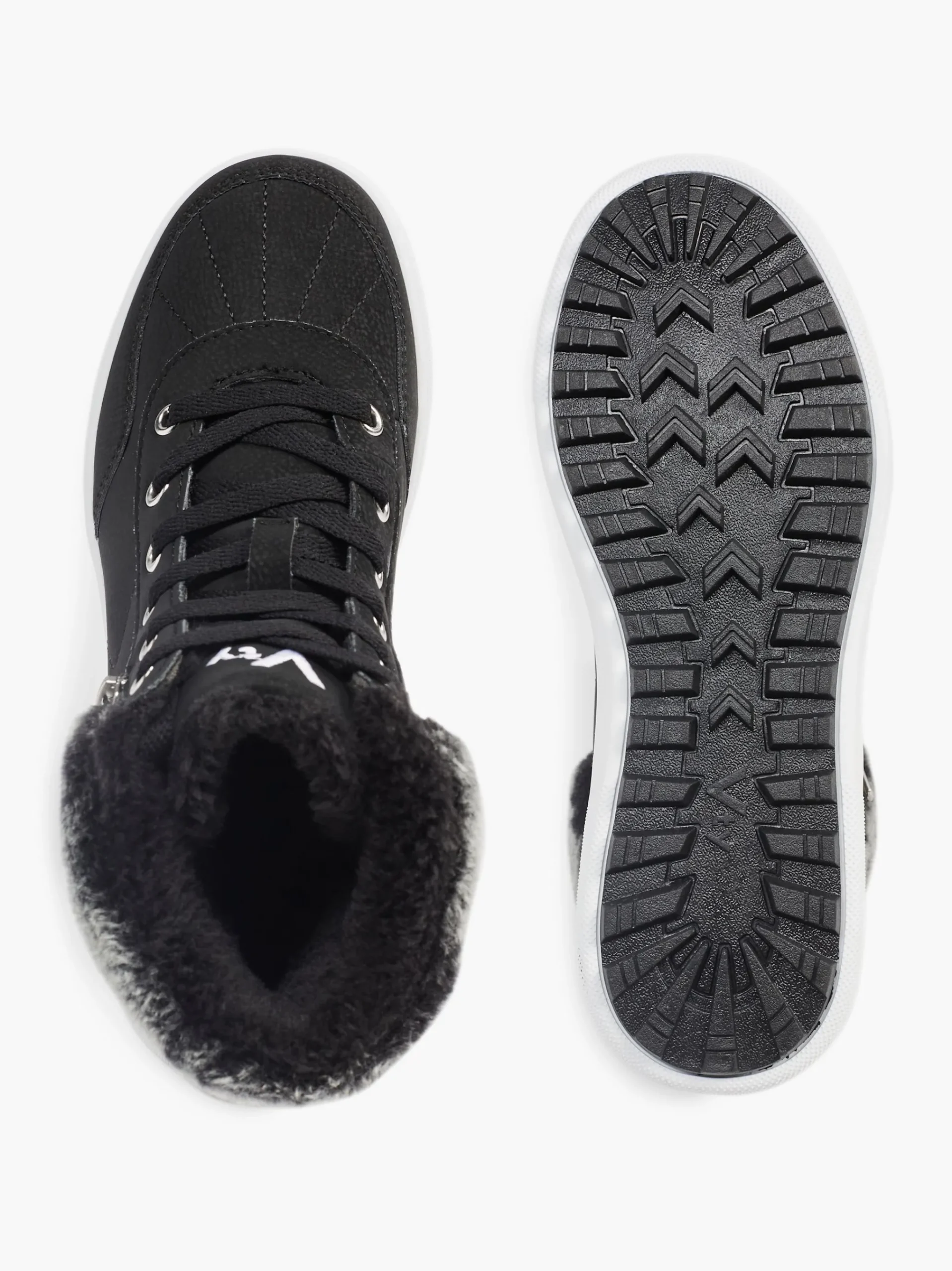 Best Vty Sneaker alta Nero