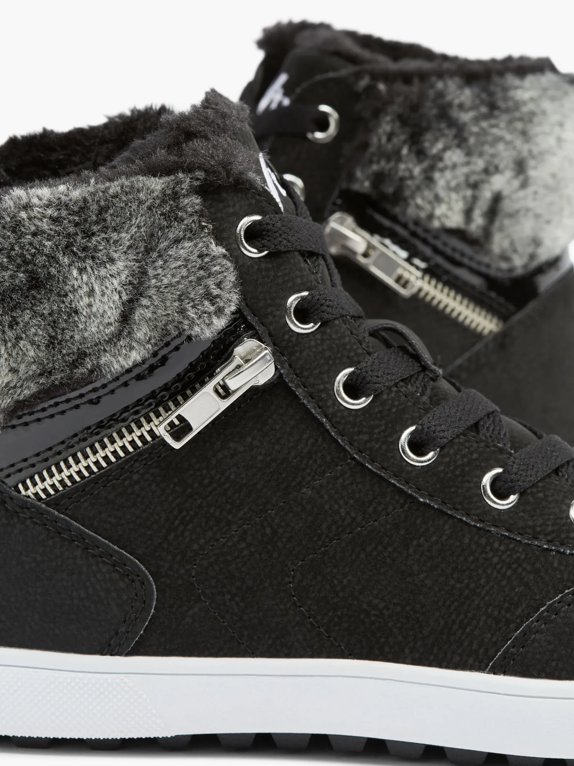 Best Vty Sneaker alta Nero