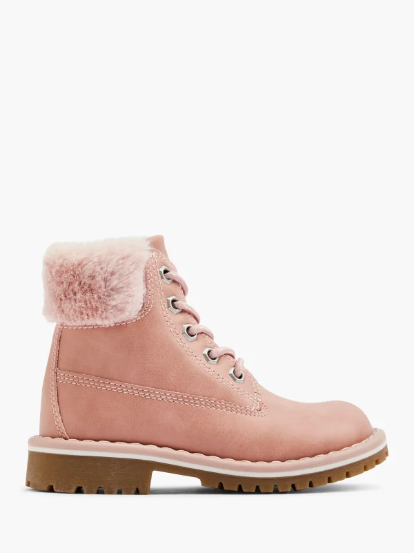 Shop Graceland Stivale allacciato Rosa