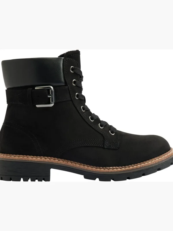 New Highland Creek Stivale allacciato Nero