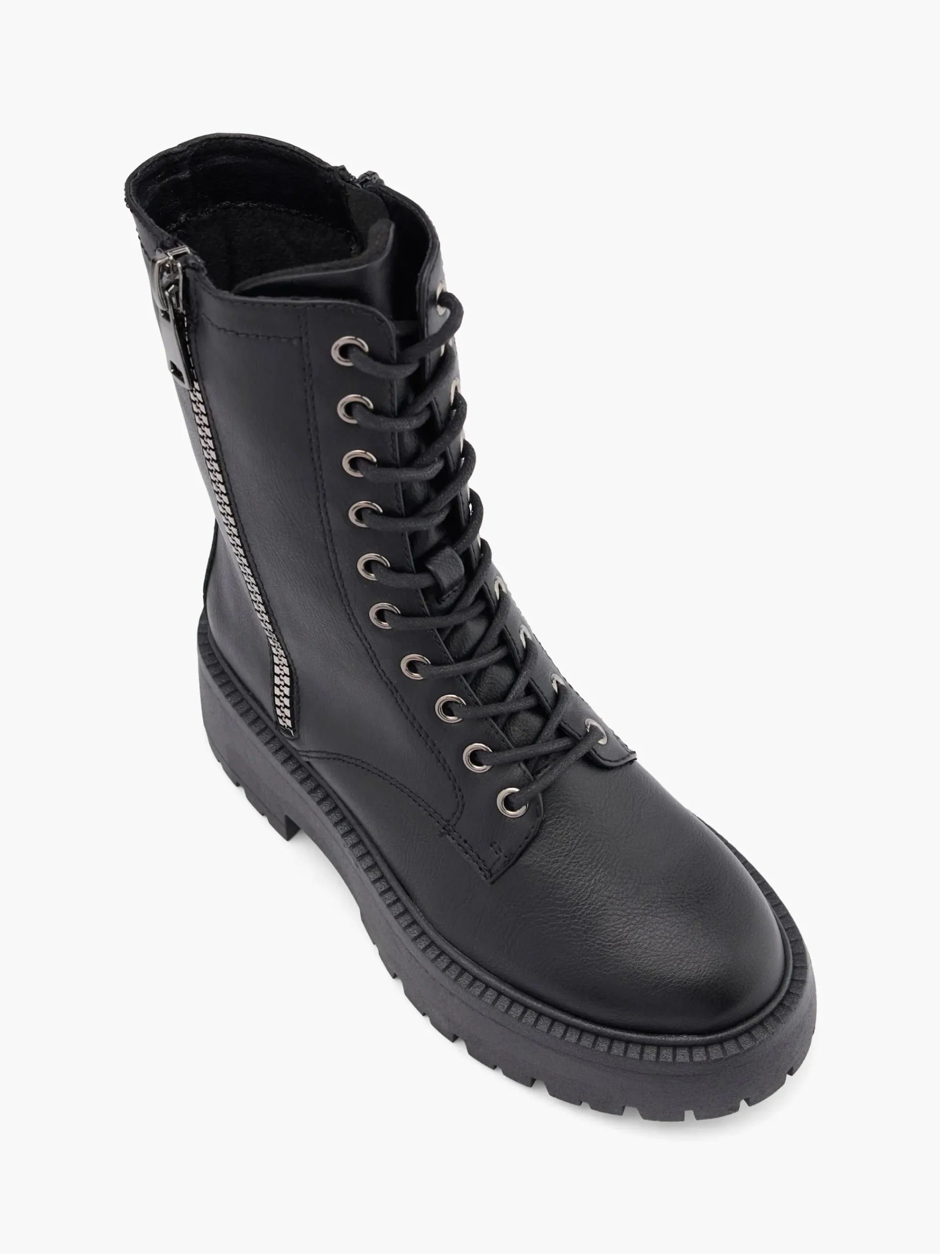 Clearance Catwalk Stivale allacciato Nero