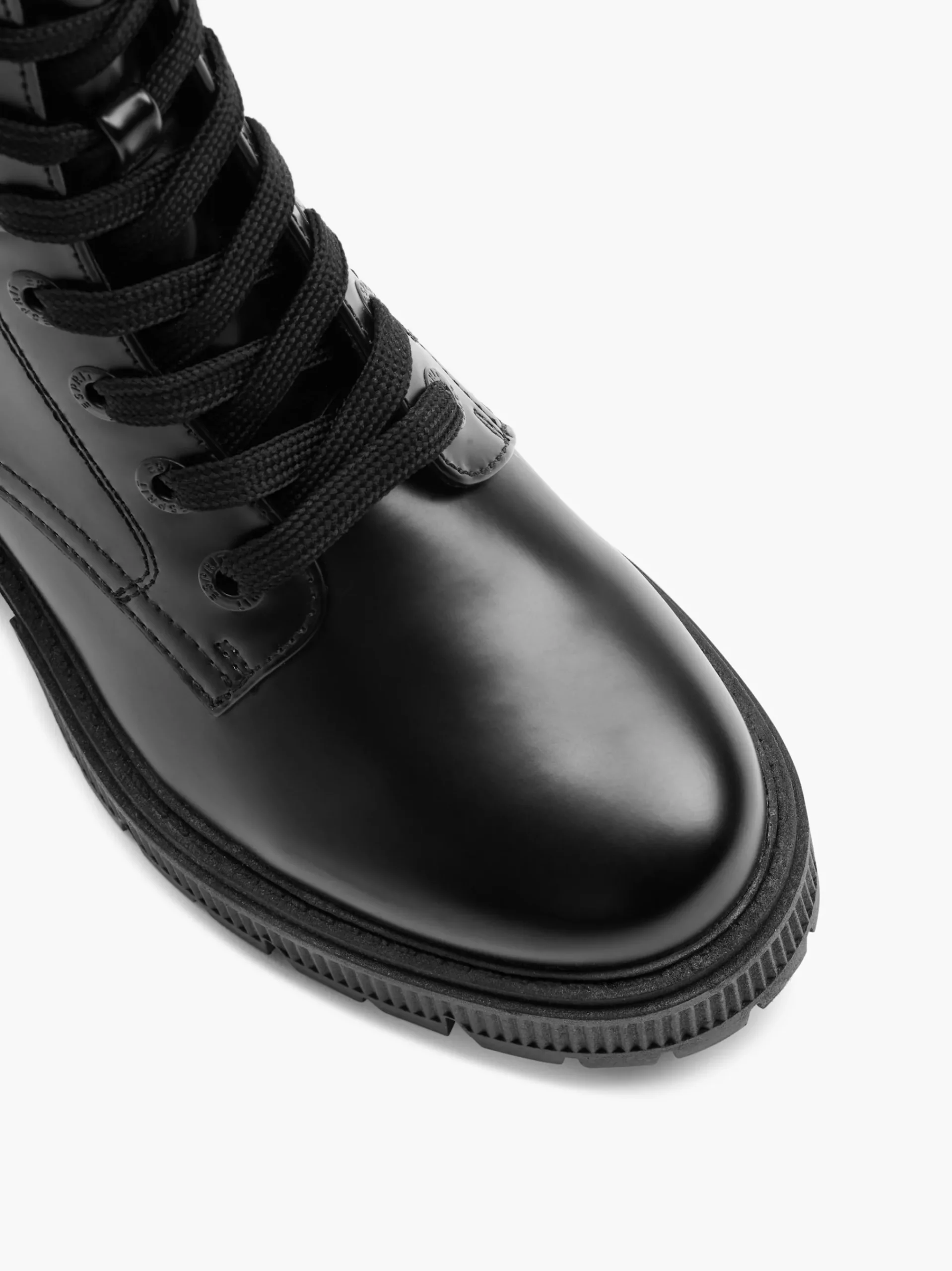 Store ESPRIT Stivale allacciato Nero