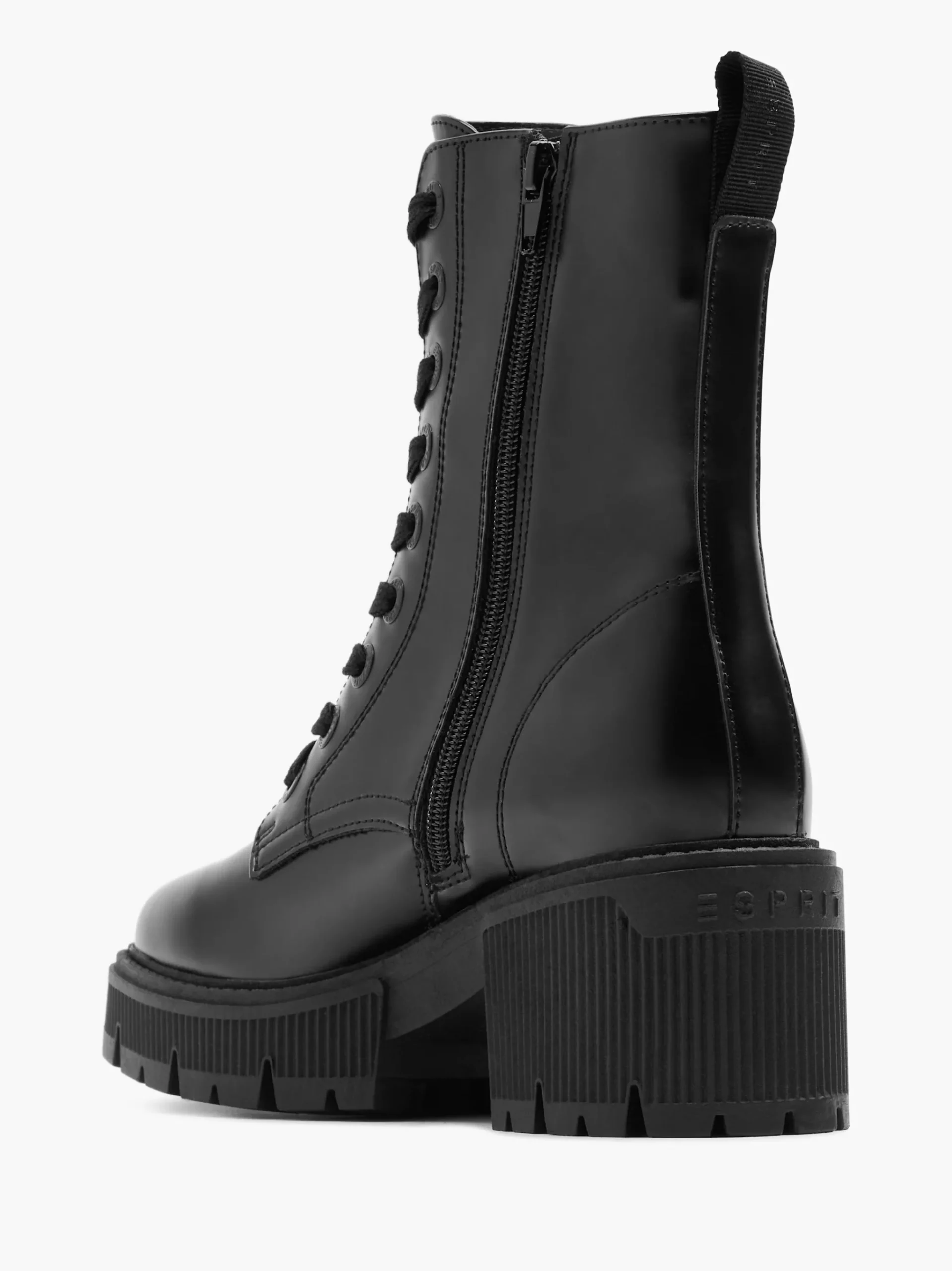 Store ESPRIT Stivale allacciato Nero