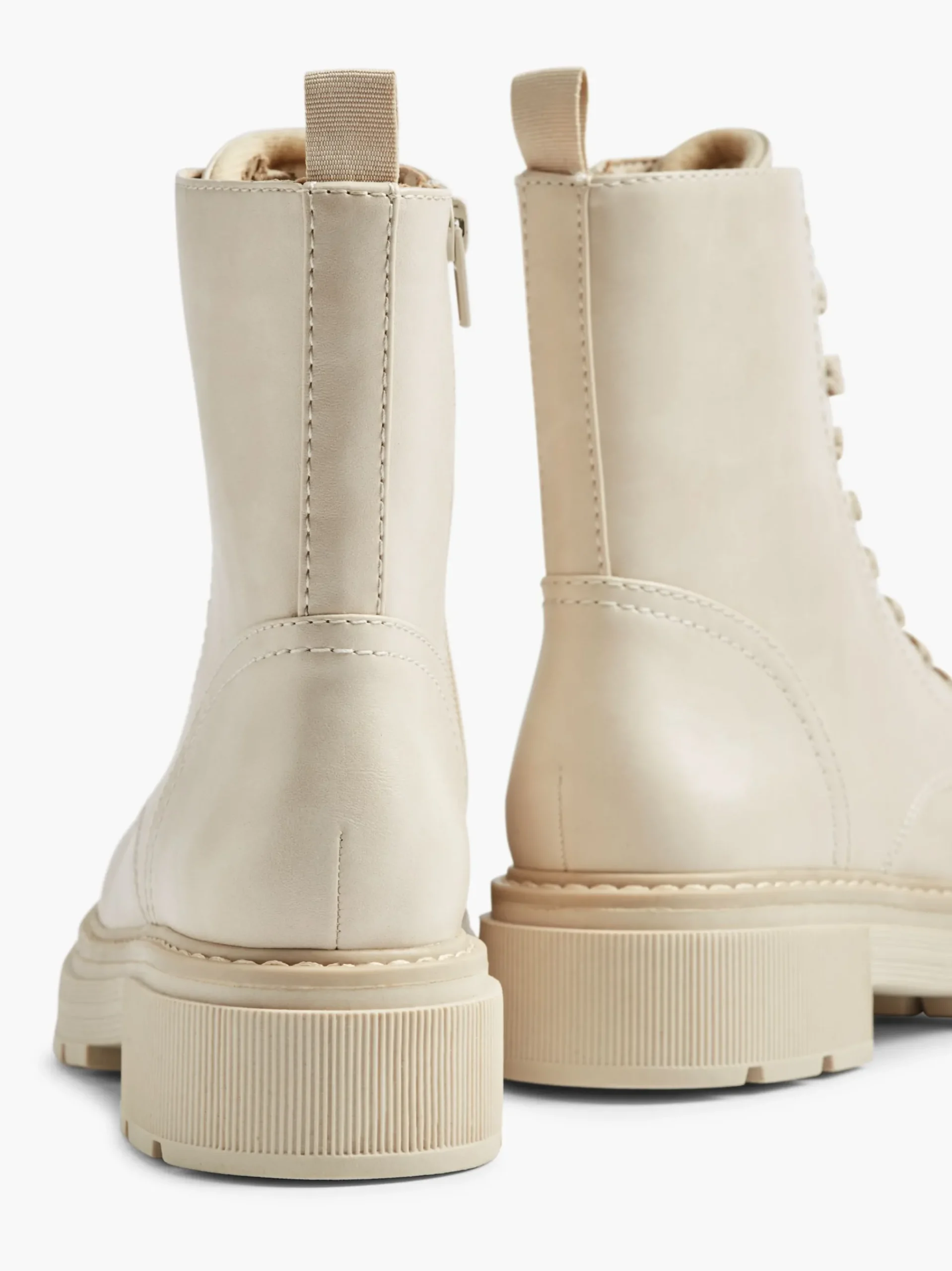 Online Graceland Stivale allacciato Beige