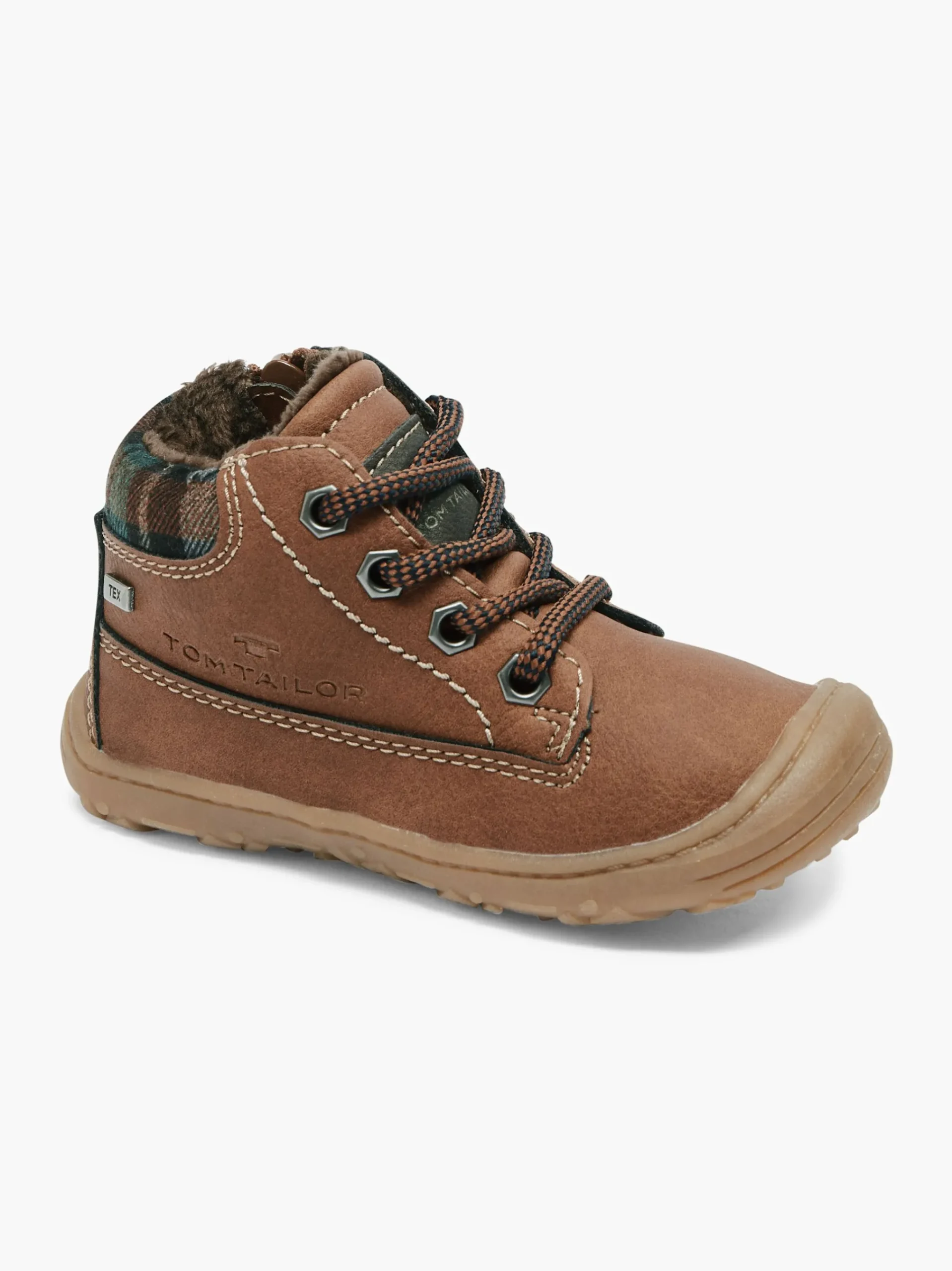 Clearance TOM TAILOR Stivale allacciato Marrone