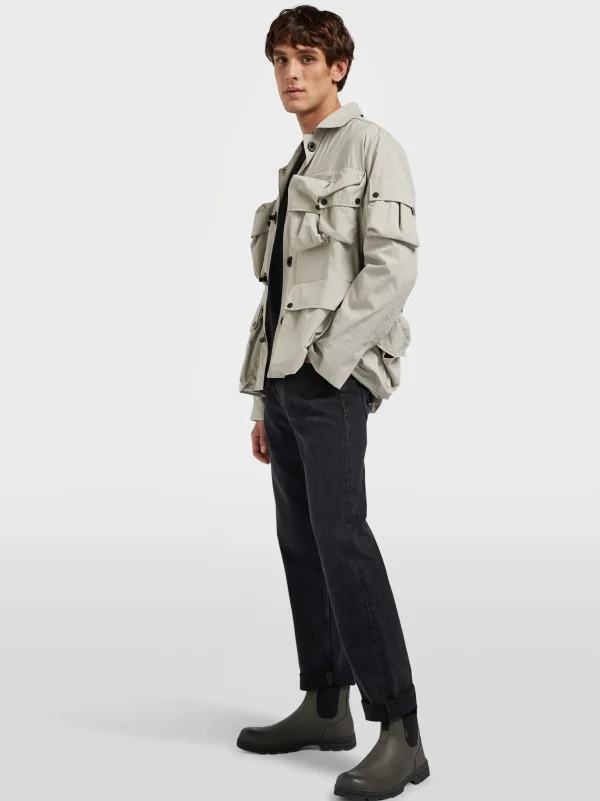 Fashion AM SHOE Stivale Chelsea Grigio