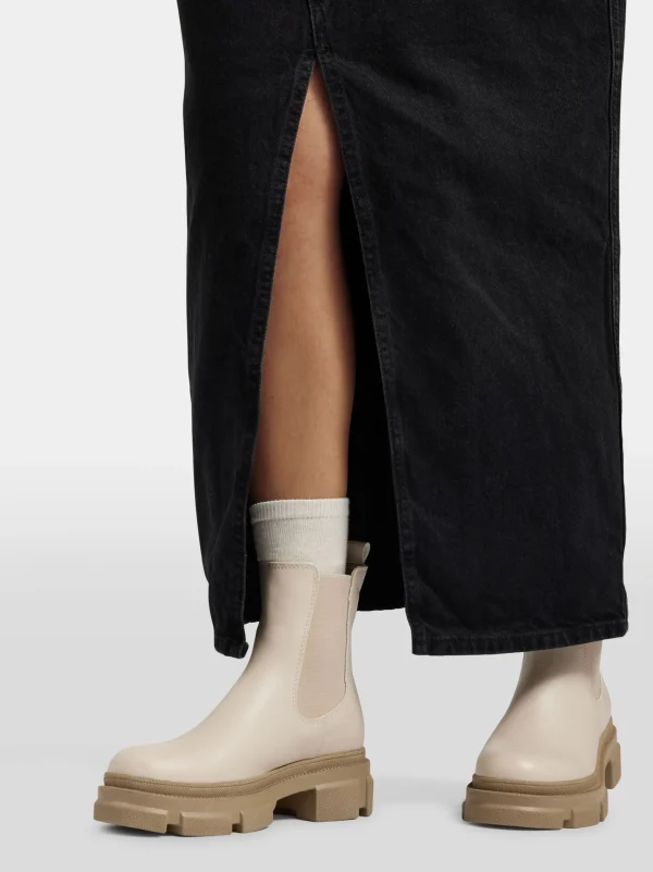 Discount Catwalk Stivale Chelsea Beige