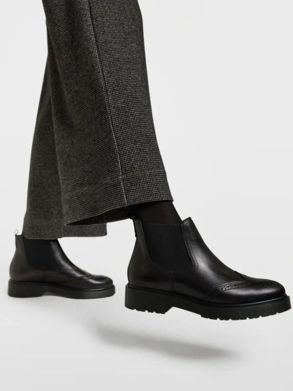 Outlet 5th Avenue Stivale Chelsea Nero