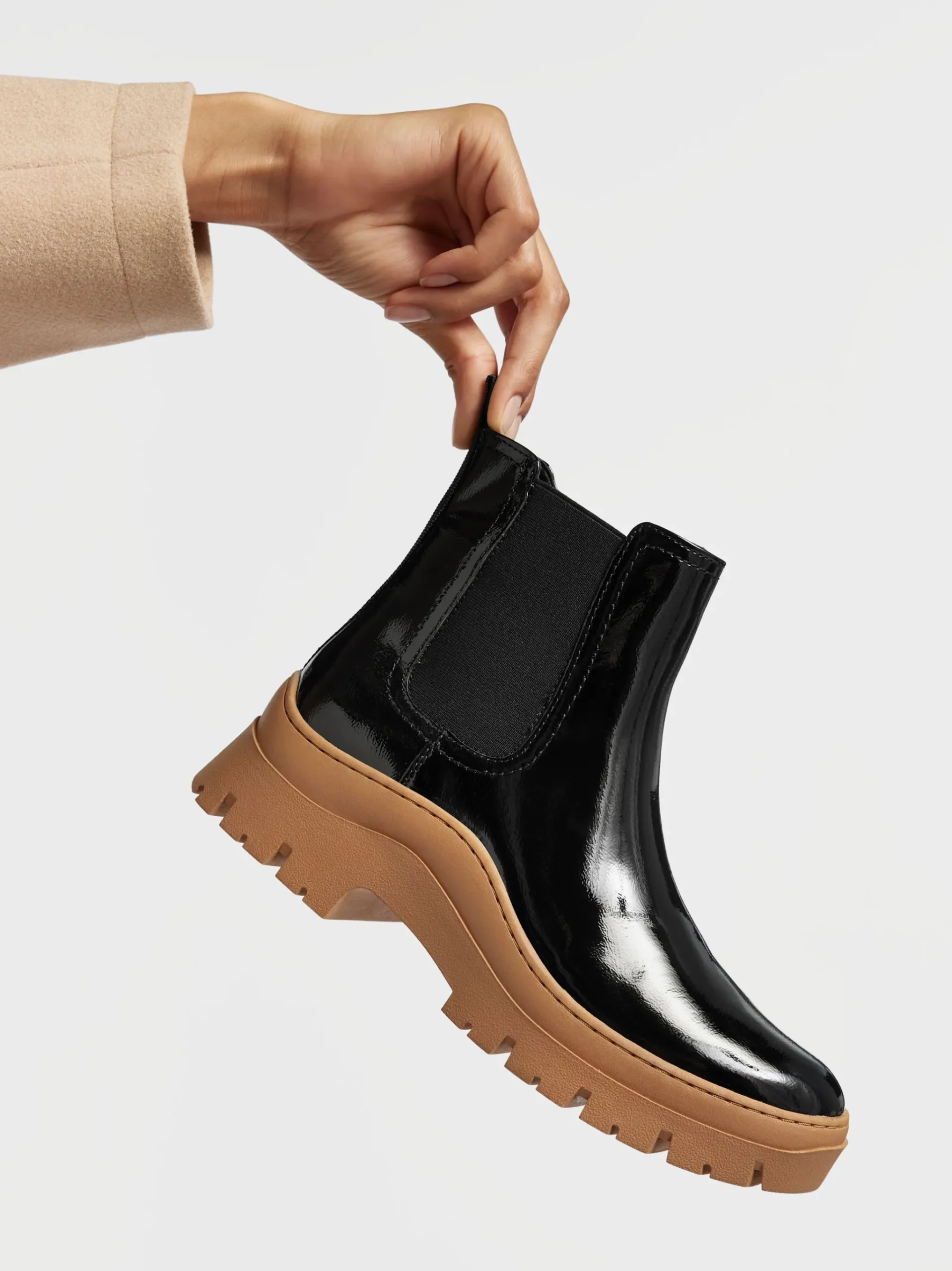 Shop Catwalk Stivale Chelsea Nero