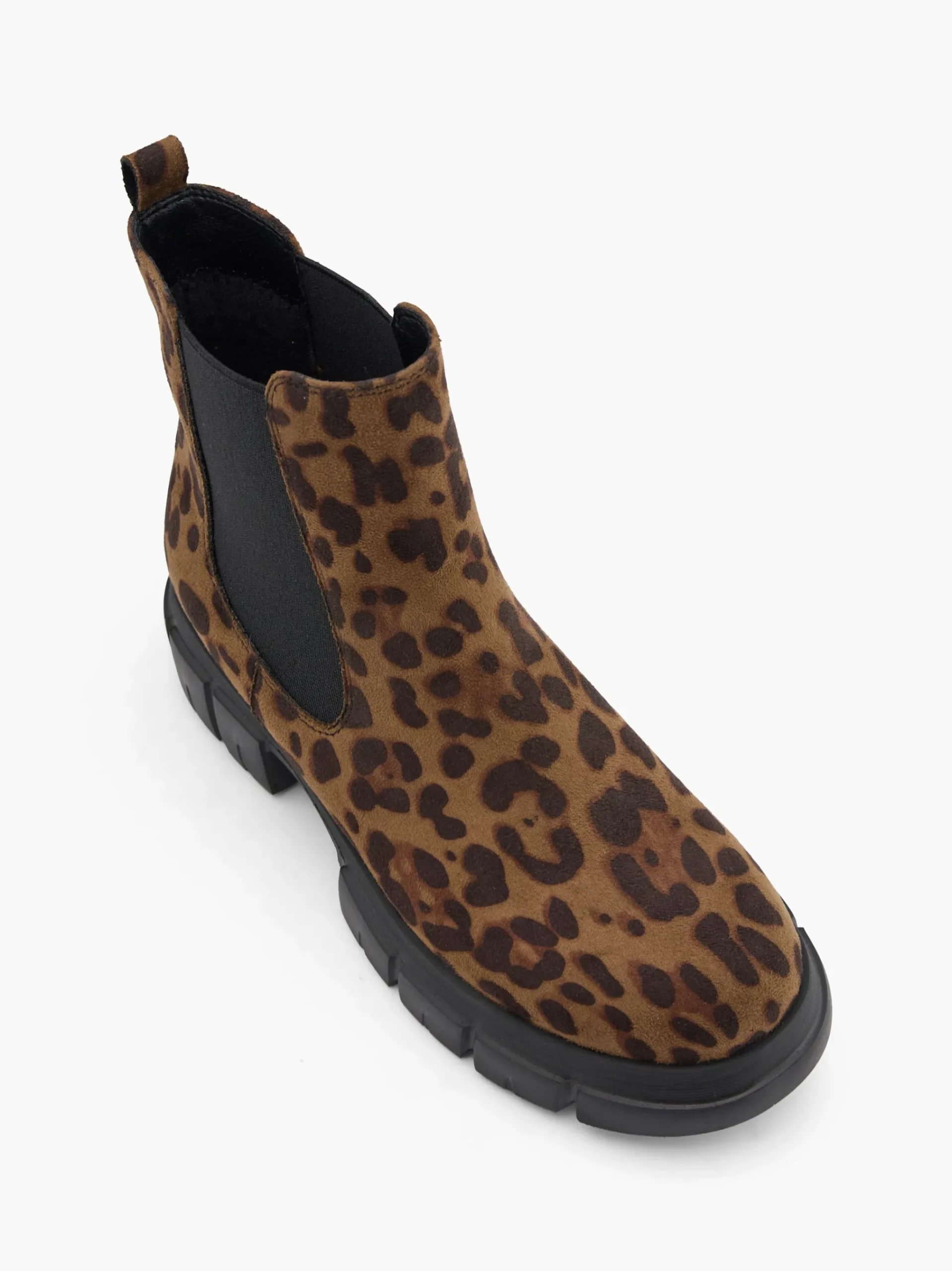 Fashion Catwalk Stivale Chelsea Marrone