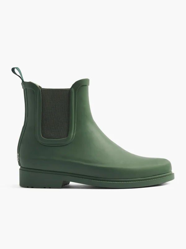 Shop Vero Moda Stivale di gomma Verde scuro