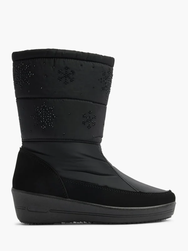 Fashion Cortina Stivale invernale Nero