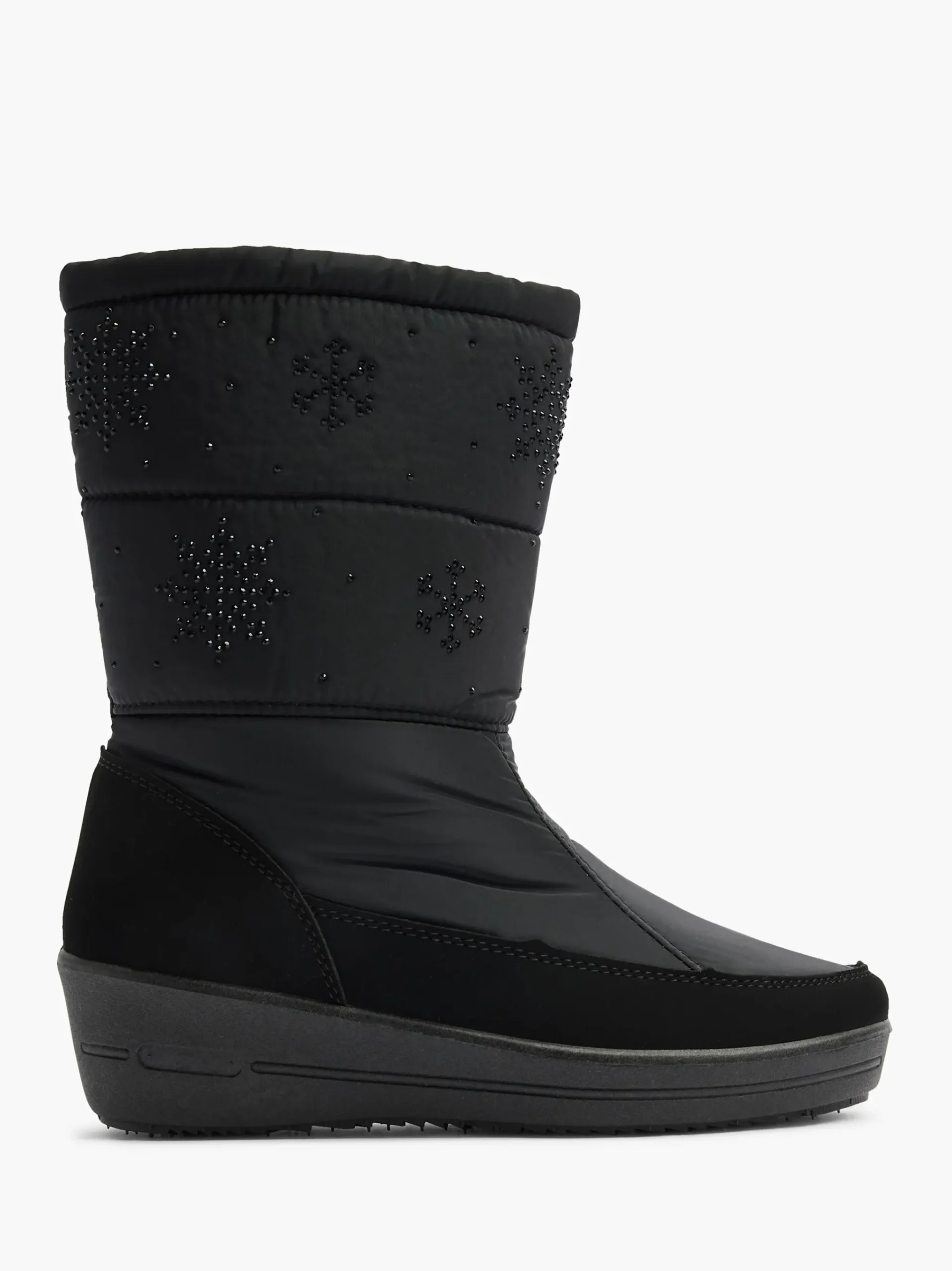 Fashion Cortina Stivale invernale Nero