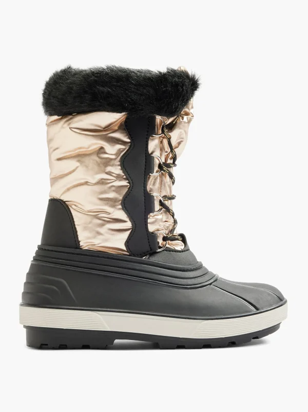 Outlet Claudia Ghizzani Stivale invernale Oro